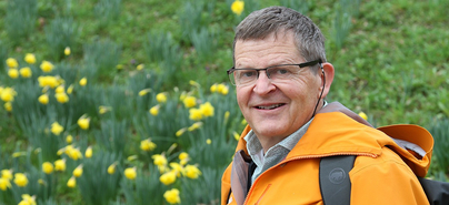 Trotz Alzheimer leitet Christian Inniger eine Wandergruppe.